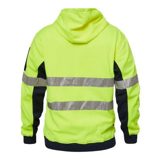 Picture of WorkCraft, Peak Hi Vis Two Tone Hoodie W CSR Tape